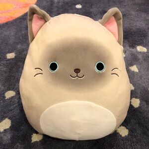 FELTON THE SIAMESE CAT SQUISHMALLOW - Cute Cat Plush Toy